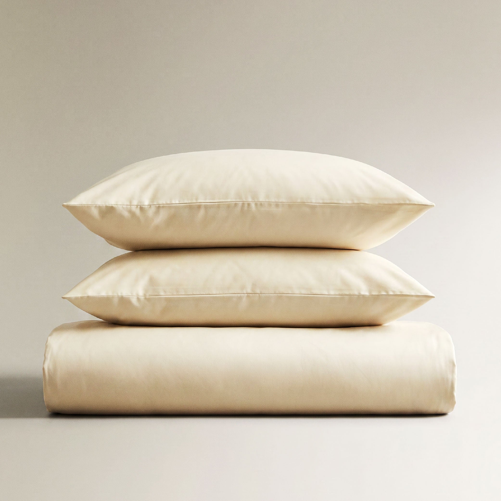 EPITEX 100% Bamboo Viscose Sheet Set, 1400 Thread Count, Ivory