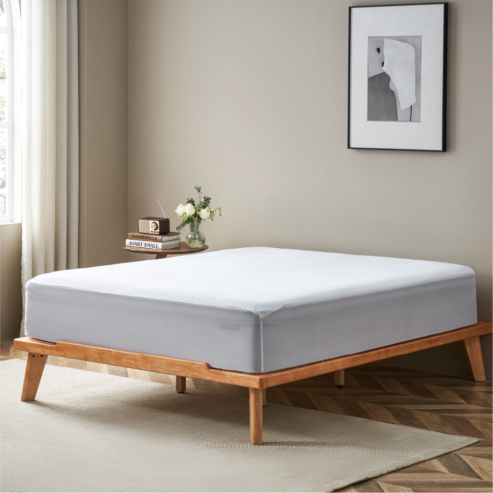 Epitex Waterproof Mattress Protector, Premium Terry-Cotton Ultra Soft and Breathable Cooling Mattress Cover for Bed