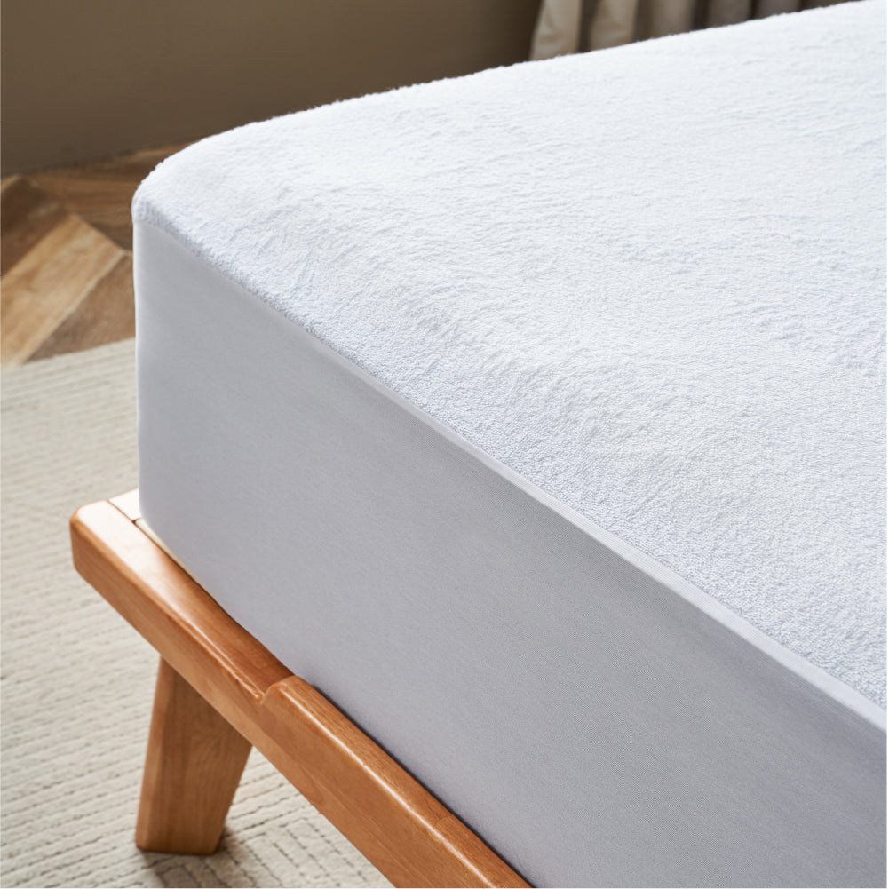 Epitex Waterproof Mattress Protector, Premium Terry-Cotton Ultra Soft and Breathable Cooling Mattress Cover for Bed