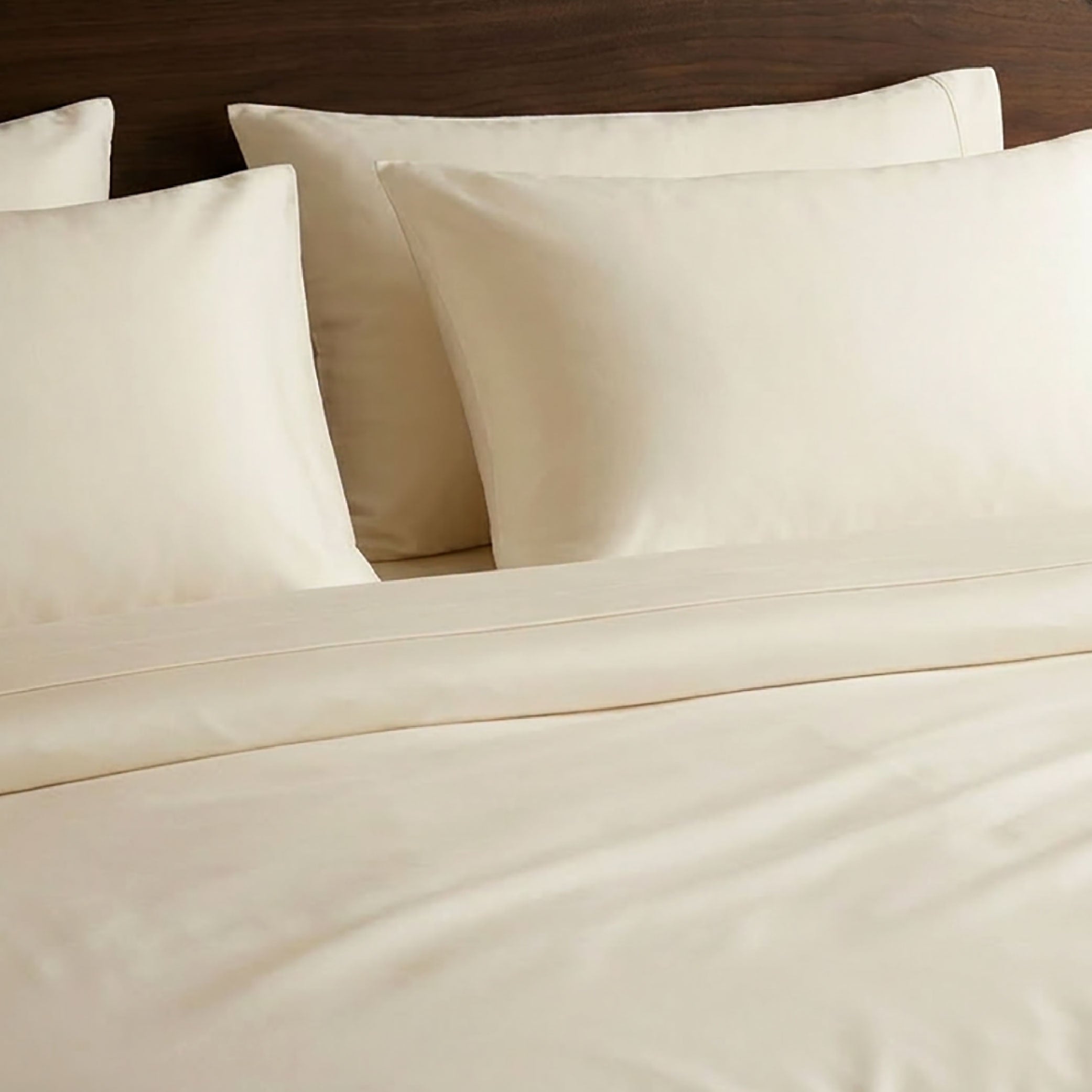 EPITEX 100% Bamboo Viscose Sheet Set, 1400 Thread Count, Ivory