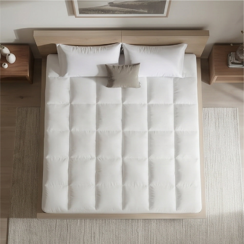 Epitex CloupTop Mattress Topper, 3 Inch Extra Thick and Plush Pillow Top Mattress Pad